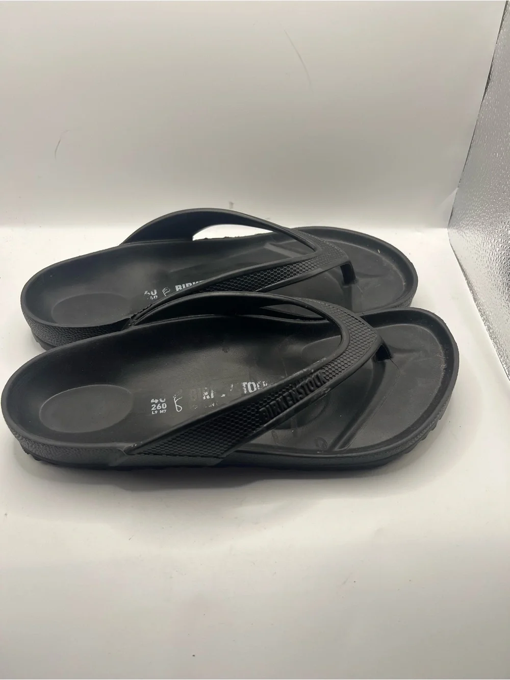Birkenstock Black Men's Foam Thong Sandals
